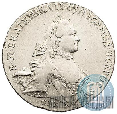 Фото 1 рубль 1764 года СПБ-ЯI 