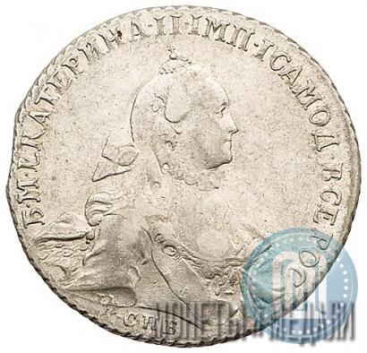 Фото 1 рубль 1765 года СПБ-ЯI 