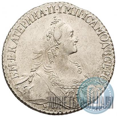 Фото Полуполтинник 1767 года ММД-EI 