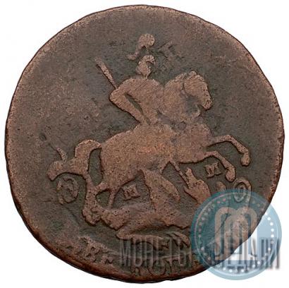Фото 2 копейки 1767 года ММ 