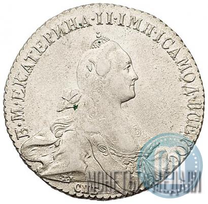 Фото 1 рубль 1770 года СПБ-ЯЧ 