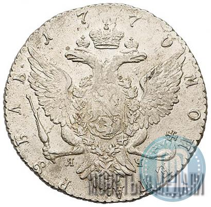Фото 1 рубль 1770 года СПБ-ЯЧ 