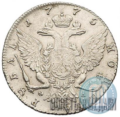 Picture 1 rouble 1775 year СПБ-ФЛ 