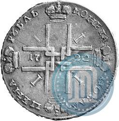 Picture 1 rouble 1722 year  