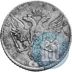 Фото 1 рубль 1736 года  "Портрет работы Гедлингера"