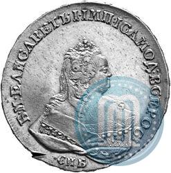 Picture 1 rouble 1742 year СПБ 