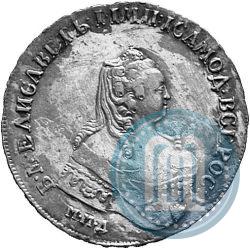 Picture 1 rouble 1754 year ММД-ЕI 