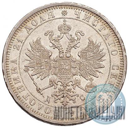 Picture 1 rouble 1883 year СПБ-ДС 