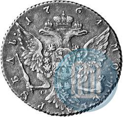 Фото 1 рубль 1764 года СПБ-СА 