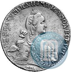 Фото 1 рубль 1768 года ММД-EI 