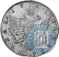 Picture 1 rouble 1785 year СПБ-ЯА 