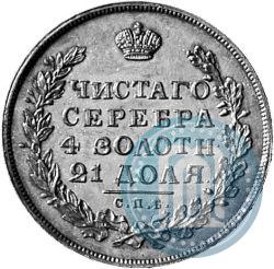 Фото 1 рубль 1830 года СПБ-НГ 