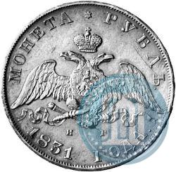 Picture 1 rouble 1831 year СПБ-НГ 