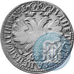Picture Poltina 1705 year  "Portrait by F. Alekseev"