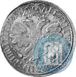 Picture Poltina 1705 year  "Portrait by F. Alekseev"