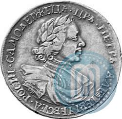 Picture 1 rouble 1718 year OK-L 
