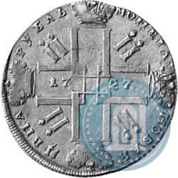 Picture 1 rouble 1727 year СПБ "Petersburg type"