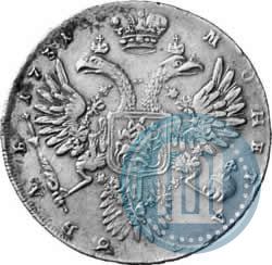 Фото 1 рубль 1731 года  