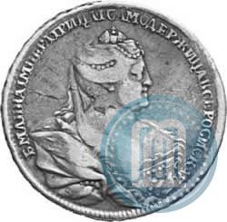 Фото Полтина 1737 года  "Московский тип"