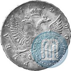 Picture 1 rouble 1754 year ММД-МБ 
