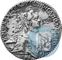 Picture 1 rouble 1764 year СПБ-СА 