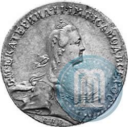 Фото 1 рубль 1766 года СПБ-АШ 