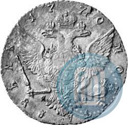 Фото 1 рубль 1770 года СПБ-ЯЧ 