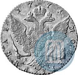 Picture 1 rouble 1771 year СПБ-ЯЧ 