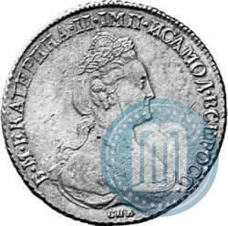 Picture 1 rouble 1782 year СПБ-ИЗ 