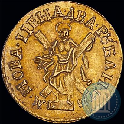 Фото 2 рубля 1718 года L 