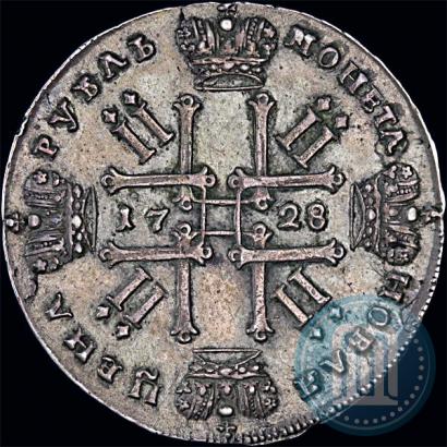 Фото 1 рубль 1728 года  "Тип 1728"