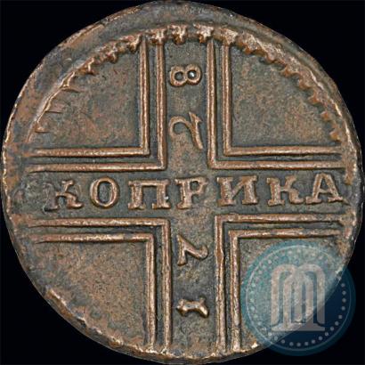 Picture 1 kopeck 1728 year МОСКВА 