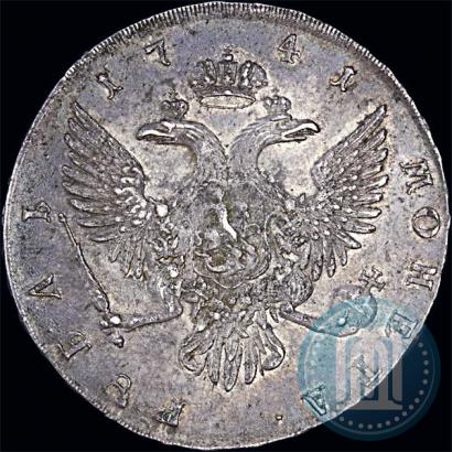 Picture 1 rouble 1741 year СПБ 