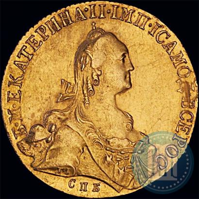 Picture 10 roubles 1767 year СПБ 