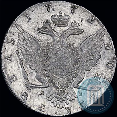 Picture 1 rouble 1772 year СПБ-ЯЧ-Т.И. 