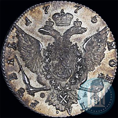 Picture 1 rouble 1775 year СПБ-ФЛ 