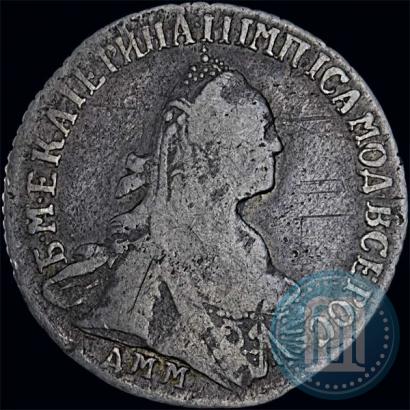 Фото 15 копеек 1775 года ДММ 