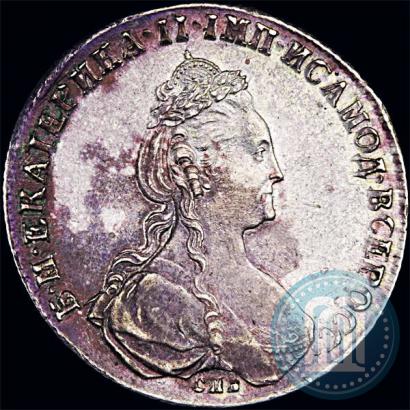 Picture 1 rouble 1780 year СПБ-ИЗ 