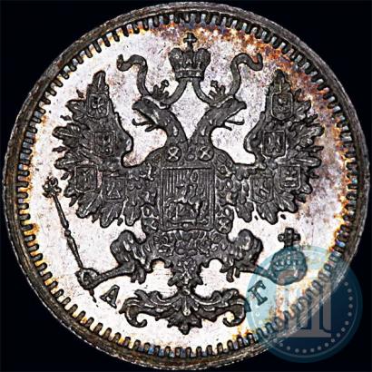Picture 5 kopecks 1887 year СПБ-АГ 