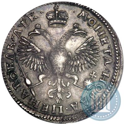 Фото 1 рубль 1720 года OK "Портрет в латах"
