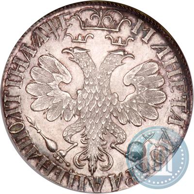 Picture Poltina 1705 year  "Portrait by F. Alekseev"