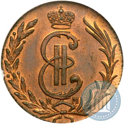 Фото 1 копейка 1776 года КМ 