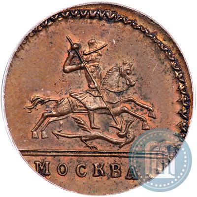 Picture 1 kopeck 1728 year МОСКВА 