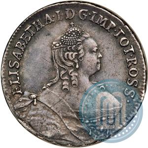 Picture 24 kopecks 1757 year  "For Livonia"