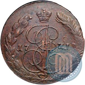 Фото 5 копеек 1771 года ЕМ 
