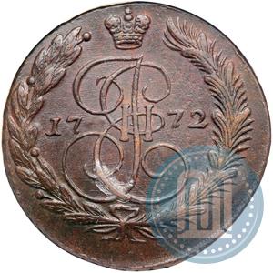 Picture 5 kopecks 1772 year ЕМ 