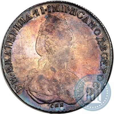 Picture 1 rouble 1782 year СПБ-ИЗ 