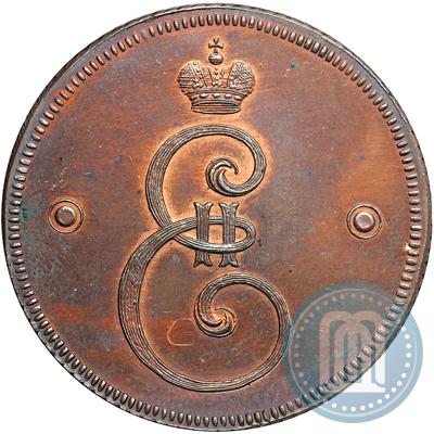 Picture 2 kopecks 1796 year  