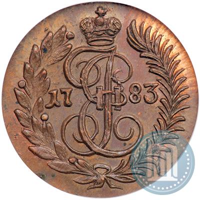 Фото Полушка 1783 года КМ 