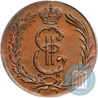 Фото 2 копейки 1774 года КМ 